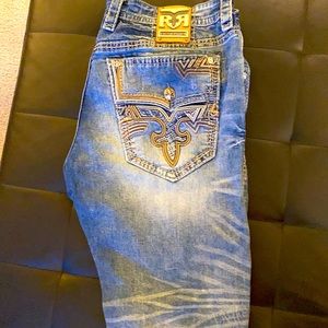 Rock revival blues Jean size42